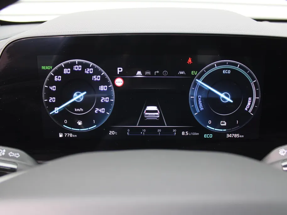 Kia Niro 1.6 GDi Hybrid DynamicPlusLine | Schuif-/kanteldak | Stuur-/stoelverwarming | Cruise adapt. | Camera | HUD | LED | Clima | 16' LM | Navi |