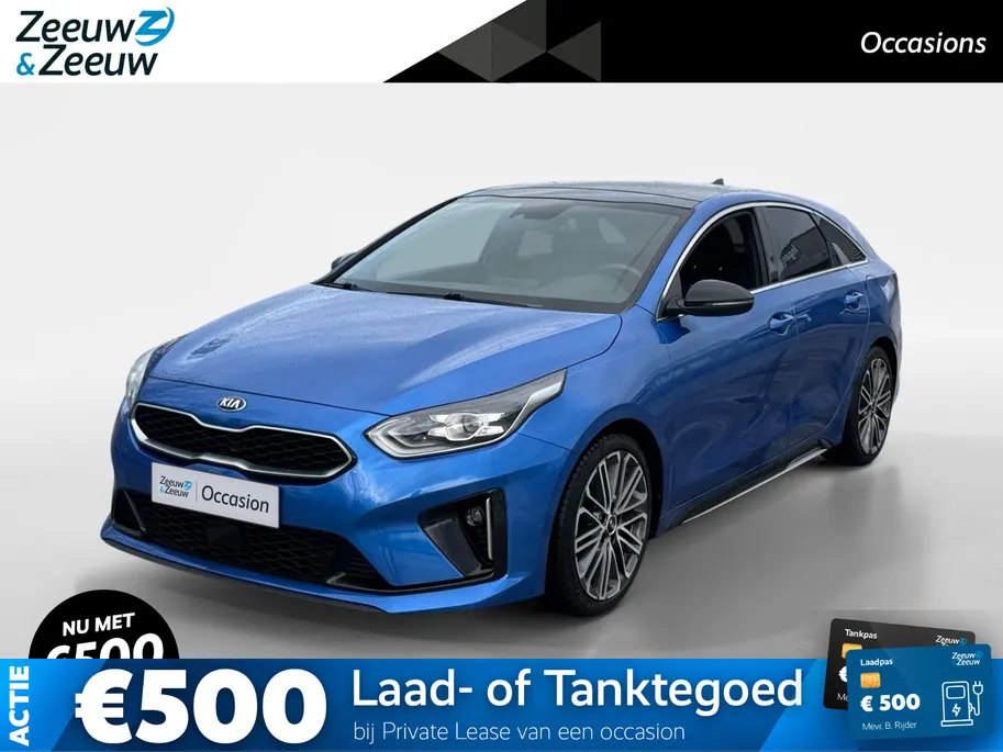 Kia ProCeed 1.5 T-GDI GT-PlusLine Automaat | Navi | Adaptive Cruise | Memory Seats | Panoramadak | JBL Soundsystem | Elektr. Achterklep | Apple Carplay