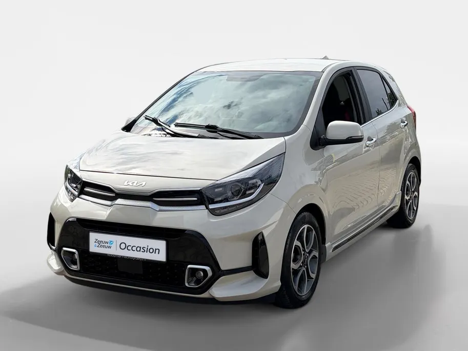 Kia Picanto 1.0 DPi GT-Line | Lederen bekleding | Achteruitrijcamera | Parkeersensoren achter | Navi | Apple/Android Carplay | Climate control | LMV | Cruise control