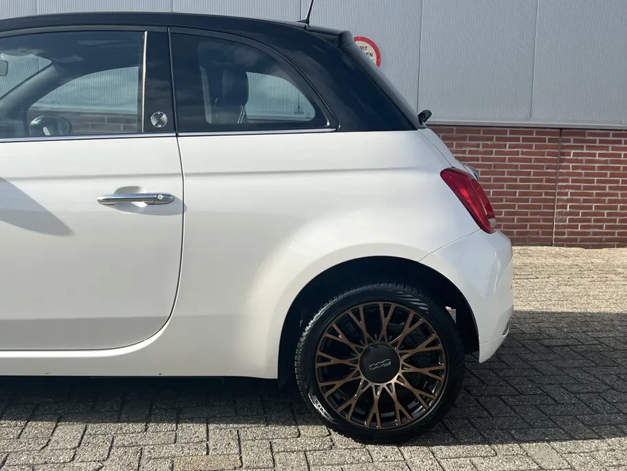 Fiat 500 TwinAir Turbo 85 PK 120th | Carplay | Navi | BiColore | 16'