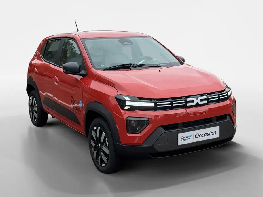 Dacia Spring Expression 65 26.8 kWh *Parkeersensoren*Tel Bluetooth*Cruise Control*| Rijdende demonstratie auto | Vraag naar de juiste kilometerstand |