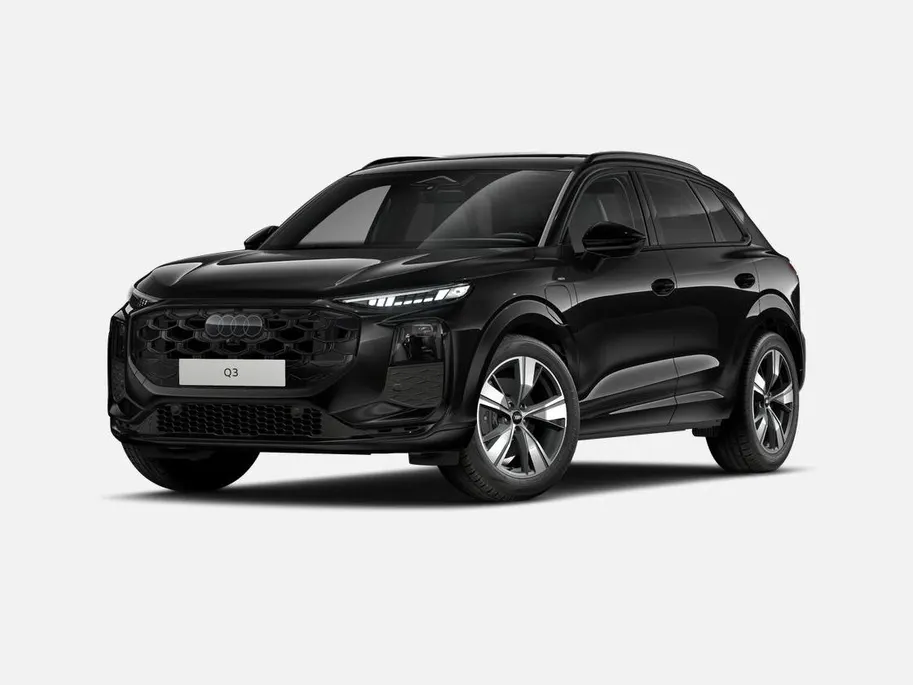Audi Q3 1.5 200kW e-hybrid S edition 272 PK · Tech plus · Trekhaak Elek. wegklapbaar · Glazen panoramadak