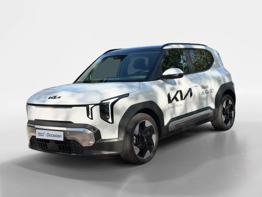 Kia EV2 Plus Advanced 42.2 kWh STOEL & STUURVERWARMING | PANORAMADAK | ELEKTRISCHE STOELVERST | RESTERENDE FABRIEKSGARANTIE TM 2036