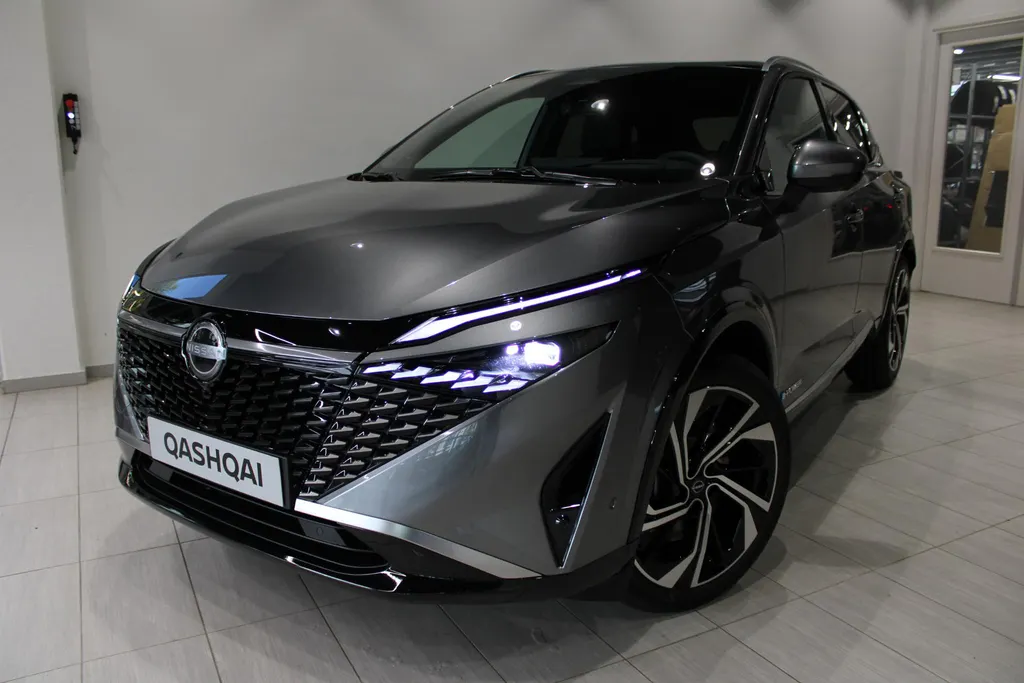 Nissan QASHQAI 1.5 e-Power Tekna Plus |Nieuwe motor|Nappa lederen bekleding|camera 360vieuw|Bose audio|Stoelgeheugen|Electrisch verstelbare voorstoelen|20inch Wielen|Navigatie|Pro-pilot|Uit voorraad leverbaar| |