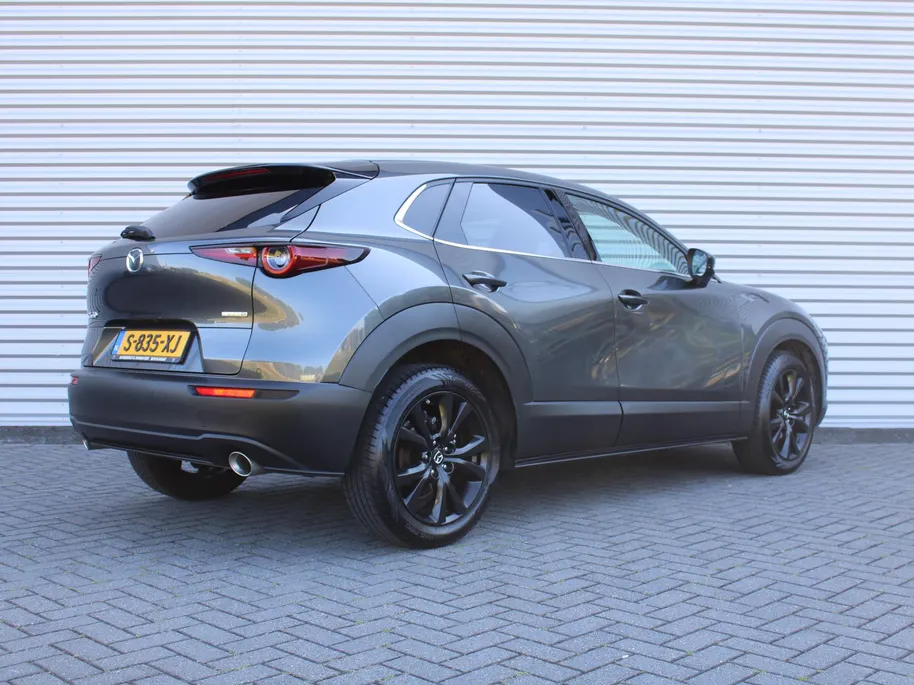 Mazda CX-30 2.0 e-SkyActiv-X M Hybrid Homura | Stoel-/stuurverwarming | Camera | 18' LM | LED | HUD | Dodehoek detectie | Elek. achterklep | Cruise adapt. |