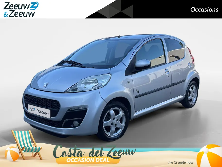 Peugeot 107 1.0 Black & Silver | Airco | Elektr. Ramen | Bluetooth | 3 maanden garantie! |