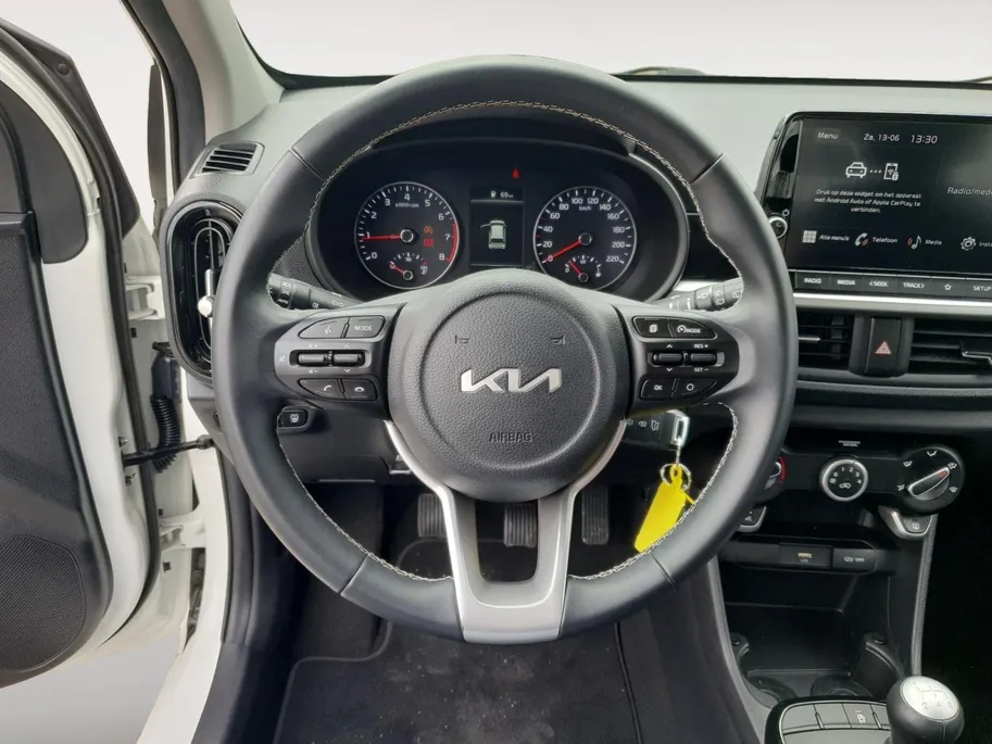 Kia Picanto 1.0 DPi DynamicLine | Navigatie | Airco | Cruise control | Camera | Apple Carplay / Android Auto | Elektrische ramen voor en achter |