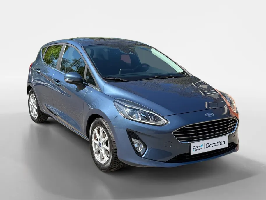 Ford Fiesta 1.0 EcoBoost Titanium | 1e Eigenaar | NL-Auto | Navigatie | Climate Control | Cruise Control | Parkeersensoren | Lichtmetalen velgen | All Weather banden