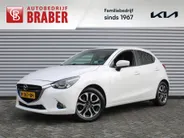 Mazda 2 1.5 Skyactiv-G GT-M | Trekhaak | Camera | Stoelverwarming | 16' LM | Navi | Cruise | Clima | Dodehoek detectie | LED | HUD |
