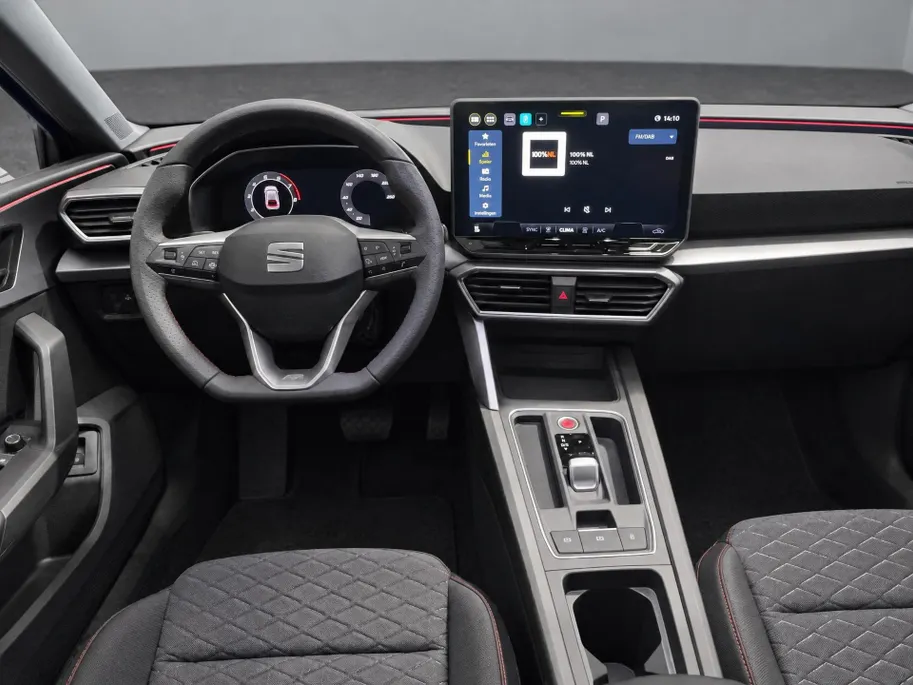 SEAT Leon FR Business 1.5 TSI eHybrid 150 kW / 204 PK Hb | Trekhaak | Metallic Lak | 18'' Lichtmetalen velgen | 5000,- Herwaardering!!!