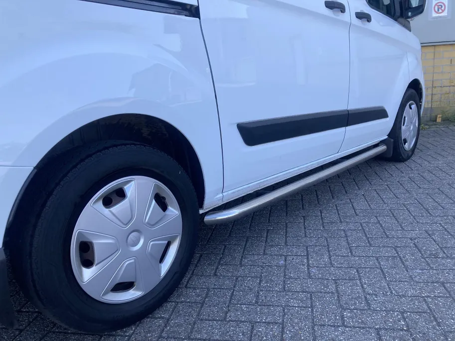 Ford Transit Custom 300 2.0 TDCI L1H2 Trend 130pk Automaat Store Van laadruimteinrichting - Speciale dak Imperiaal - 2x Schuifdeur - Trekhaak -Comfort Laadschot