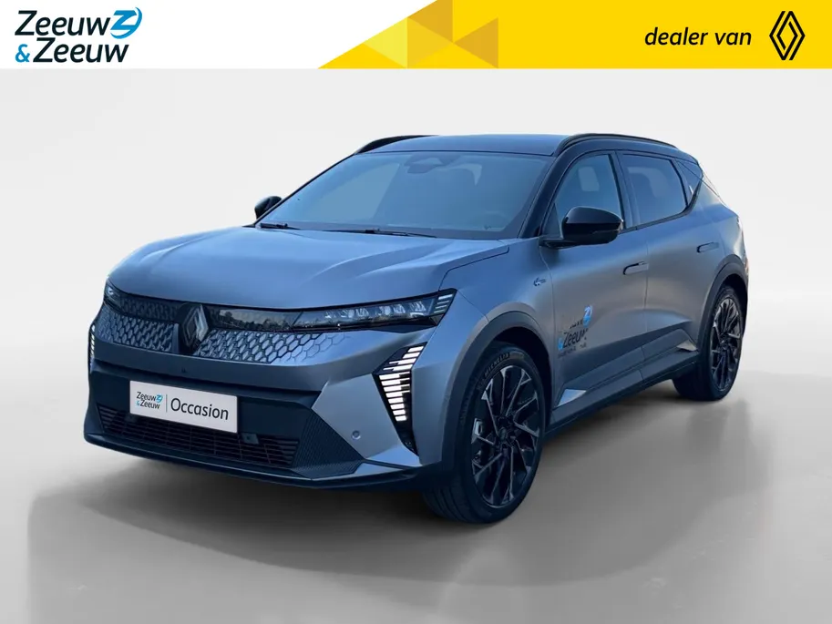 Renault Scénic E-Tech 220PK EV87 Long Range Esprit Alpine Automaat | DEMO | Solarbay Panoramadak | Harman Kardon Audio | Adaptive Cruise Control | Climate Control | 360 Camera | Apple CarPlay/Android Auto | Elektrisch Verstelbare Stoelen | Stoelverwarming |