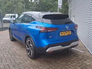 Nissan QASHQAI 1.3 MHEV Xtronic Tekna Plus | Panorama Dak | Dodehoekdetectie | Automaat | Trekhaak | Navigatie | 360 Camera | Head-up display | stuur verwarmd | Voorstoelen verwarmd | Leer | BOSE | Verwarmde voorruit