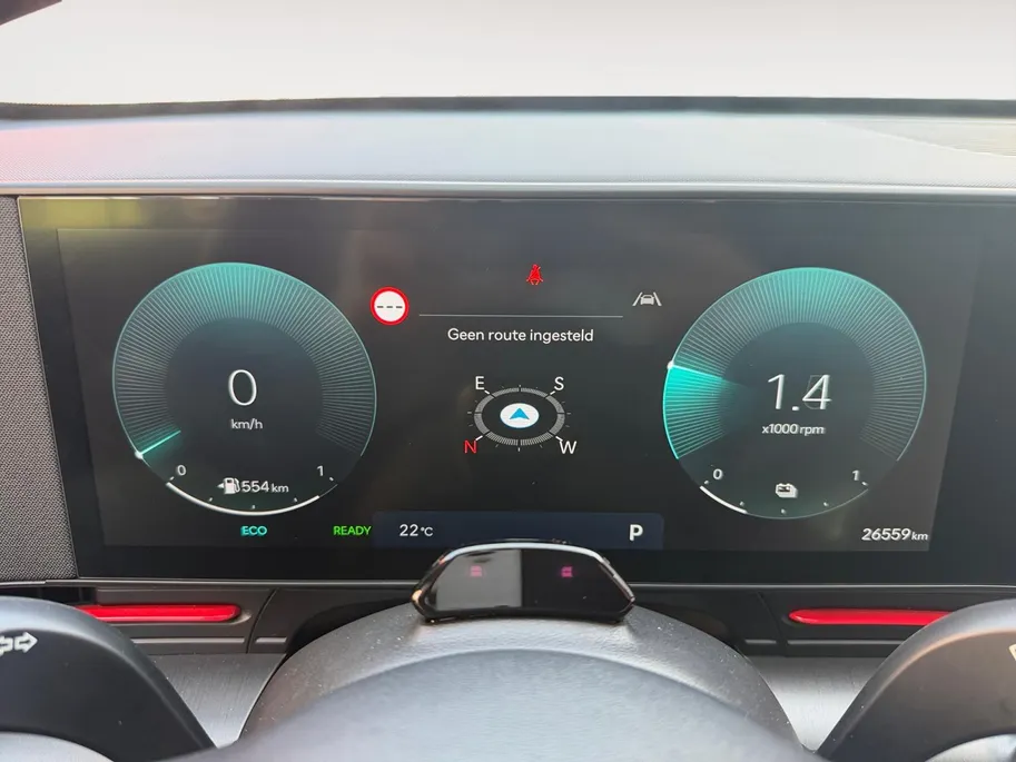 Hyundai Kona 1.6 GDI HEV N Line | Navigatie | Apple Carplay/ Android Auto | 360camera | Stoelverwarming & stoelventilatie | Elektrisch verstelbare stoelen |