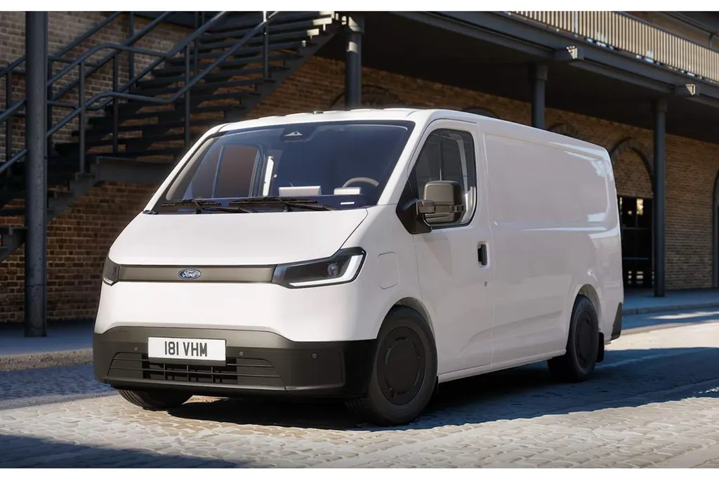 Ford Transit City 330 GB Trend L2H2 56 kWh 150 pk FWD | 12,3 scherm met apple car play & android auto | Adaptive cruise control | Parkeersensoren voor en achter | Achteruitrijcamera | Bijrijdersbank | Vanaf heden bestelbaar! - Bezichtigen vanaf Q4-2026