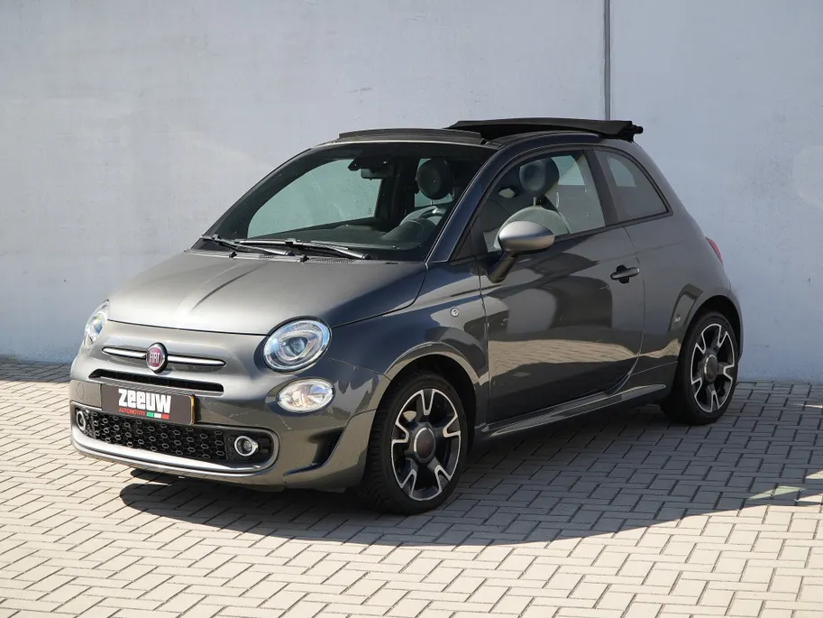 Fiat 500C TwinAir Turbo 80 PK Sport | Carplay | Cruise | PDC | 16'