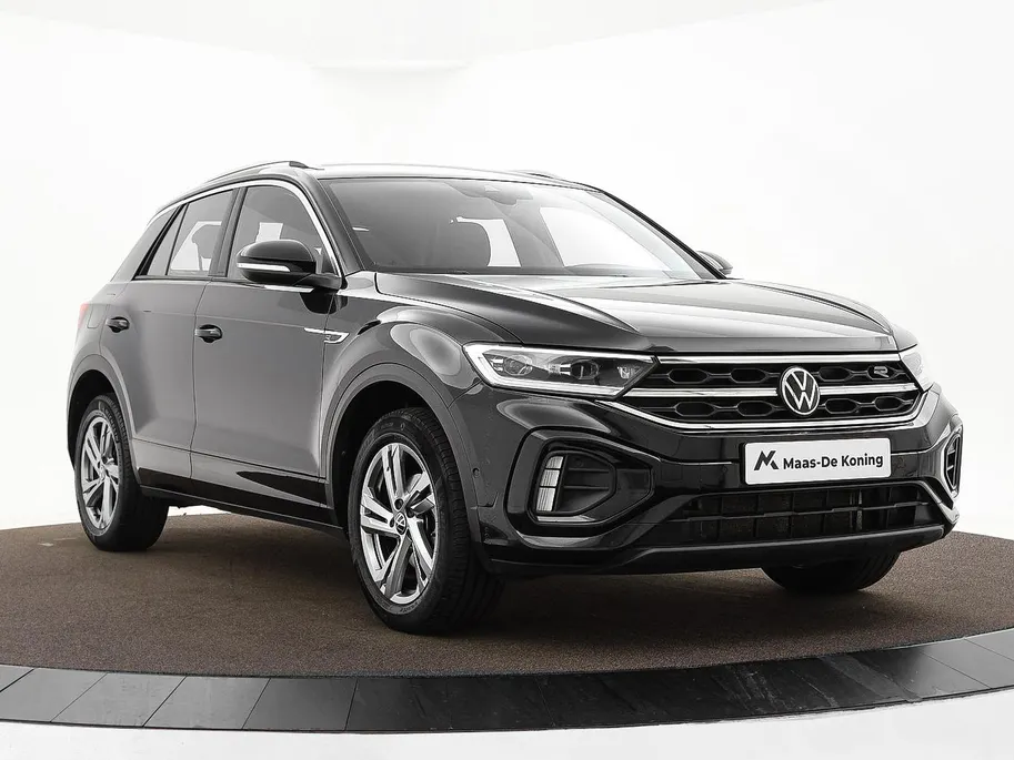 Volkswagen T-Roc 1.5 TSI 150pk DSG R-Line Business · Camera · Apple/Android Car Play · Stoelverwarming · Parkeerassistent · ACC · Draadloze Telefoonlader · Garantie t/m 12-04-2027 of 100.000