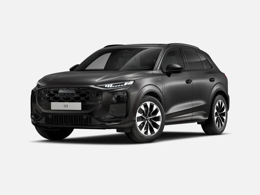 Audi Q3 1.5 200kW e-hybrid S edition 272 PK · Trekhaak elek. wegklapbaar · Tech plus · Glazen panoramadak