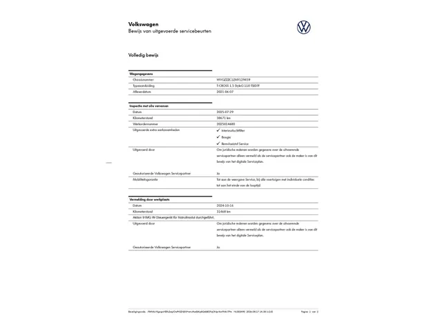 Volkswagen T-Cross 1.5 TSI 150PK DSG R-Line | Navigatie | Parkeersensoren | 18 inch LM | Stoelverwarming