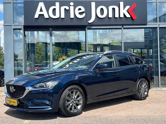 Mazda 6 Sportbreak 2.0 SkyActiv-G 165 Centre-Line AUTOMAAT | TREKHAAK | 360gr CAMERA | APPLE CARPLAY/ ANDROID AUTO | HEAD-UP DISPLAY | 1e EIG | NED. AUTO |