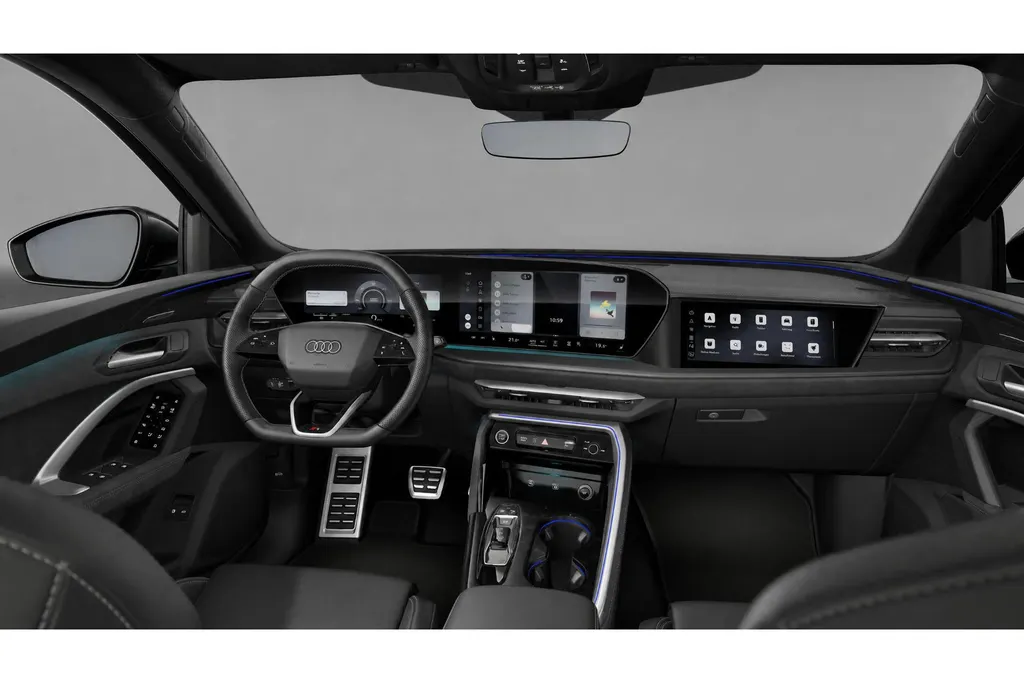 Audi Q5 2.0 TFSI e-hybrid quattro S edition Competition 367 PK · Glazen panoramadak · Tech pro · B&O premium 3D