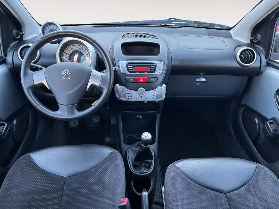 Peugeot 107 1.0 Black & Silver | Airco | Elektr. Ramen | Bluetooth | 3 maanden garantie! |