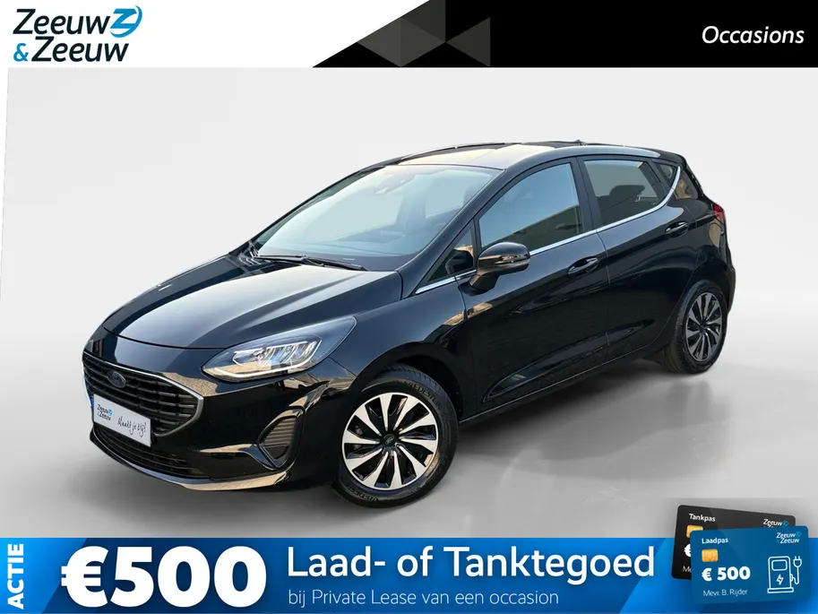 Ford Fiesta 1.0 EcoBoost Hybrid Titanium | Winterpack | Apple Carplay/Android Auto | Cruise Control | Keyless Entry | Parkeersensoren Achter |