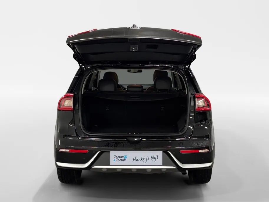 Kia Niro 1.6 GDi Hybrid ExecutiveLine AUTOMAAT AIRCO CAMERA LEER STOELVERWARMING+STOELKOELING STUURVERWARMING LM VELGEN HOGE INSTAP ELECTRISCHE STOELEN JBLSPEAKERS ZEER MOOIE AUTO