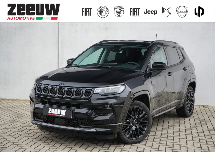 Jeep Compass 4xe 240 PK Hybrid S | Leder | Navi | Winter | Camera | 19'