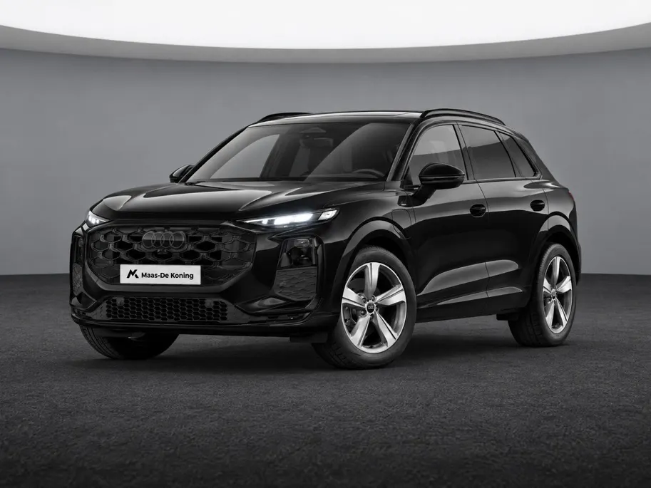 Audi Q3 e-hybrid S edition 272 PK · Trekhaak elek. wegklapbaar · Optiekpakket zwart · S-line sportstoelen
