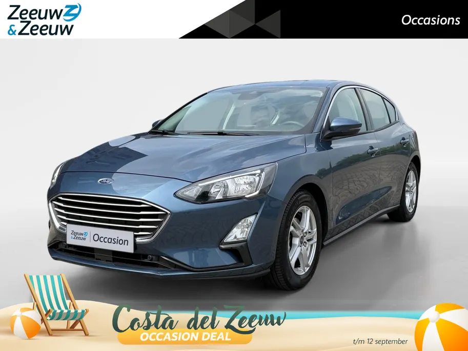 Ford Focus 100PK EcoBoost Trend Edition Business | 1e eigenaar | Winter Pack | Comfort Pack | Navi | Apple CarPlay/Android Auto | Parkeersensoren | Lichtmetalen Velgen | Cruise Control |