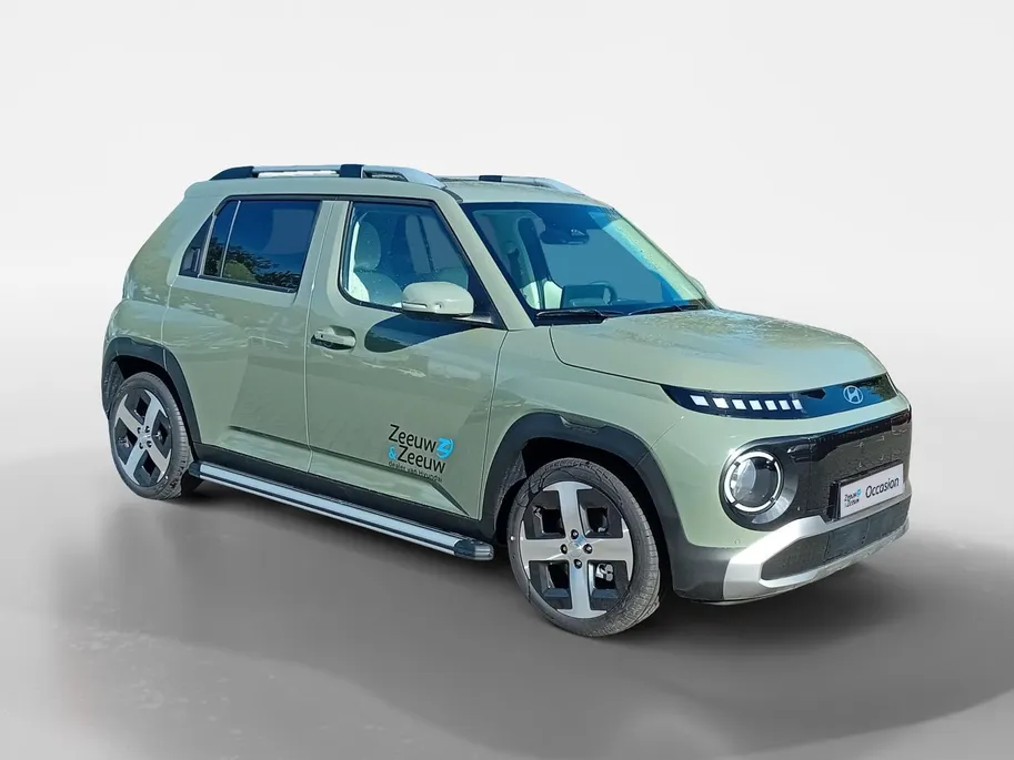 Hyundai Inster Pulse Advanced 42 kWh ''SPECIAL TERREINLOOK '' oa Sidebars, Schuif /kanteldak, NAVI,  etc.!  !!NU incl. DEMOKORTING en resteren fabrieksgarantie!!!  Zeer compleet!