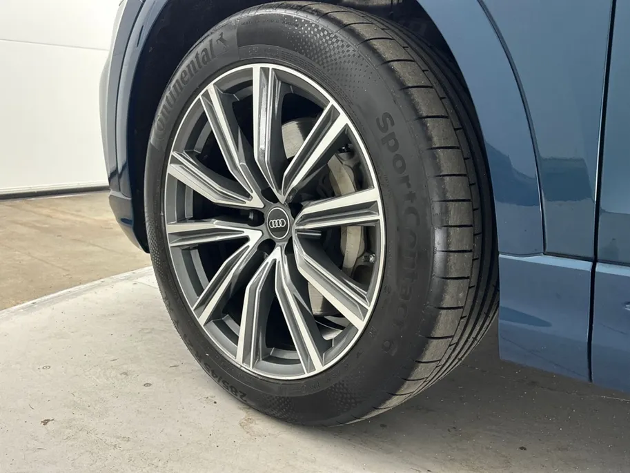 Audi Q8 55 TFSI-e quattro S-Line | Panoramadak | Luchtvering | 21'' L.M. Velgen | SoH 100%