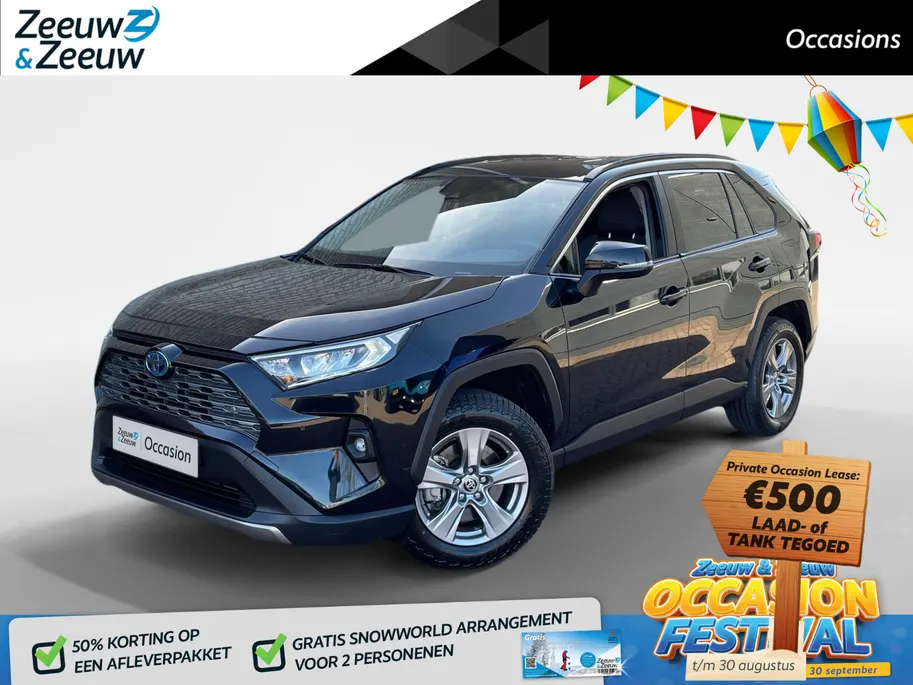 Toyota RAV4 2.5 Hybrid Business *Automaat*Navi via Carplay*Camera*Elekt. Achterklep*Adapt. Cruise Control*LM Velgen*Zeer nette auto!