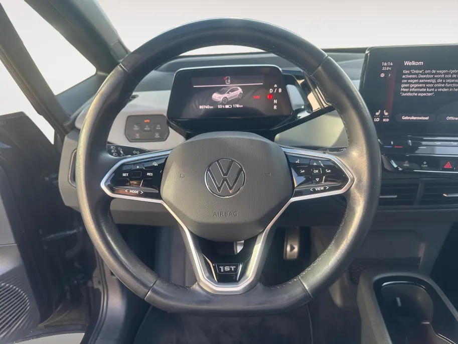 Volkswagen ID.3 First Max 58 kWh | Soh 93,6% | CarPlay | Camera | Stoel- & stuurverwarming | HUD |