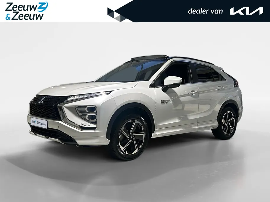 Mitsubishi Eclipse Cross 2.4 PHEV Prestige | All-Seasonbanden | Trekhaak + 13-Polige Stekker | Glazen schuif-/kanteldak |  Stoel- en stuurverwarming | Elektrisch verstelbare Voorstoelen   | Apple Carplay / Android Auto | Parkeersensoren Voor + Achter | Camera Achter | Cruise Cont
