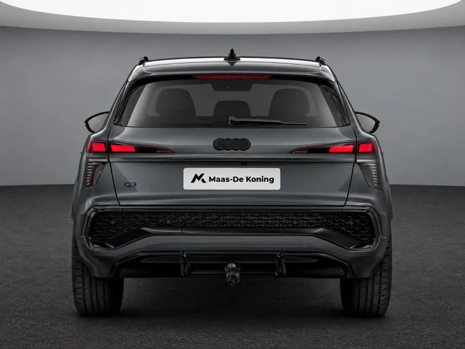 Audi Q3 e-hybrid S edition 272 PK · Trekhaak elek. wegklapbaar · Optiekpakket zwart · S-line sportstoelen