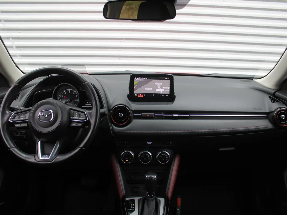 Mazda CX-3 2.0 SkyActiv-G 120 GT-M | Stuur-/stoelverwarming | Leer | Dodehoek detectie | Camera | Bose | HUD | LED | 18' LM | Cruise adapt. | Navi | Clima |