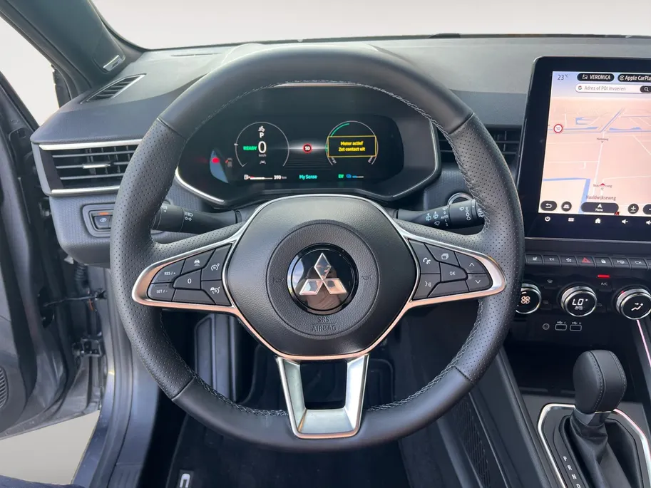 Mitsubishi Colt 1.6 HEV Instyle | Navigatie| Trekhaak| Metallic lak| Climate Control| BOSE audio| Camera| Parkeer sensoren Voor/Achter| Stoel verwarming| Stuur verwarming| Keyless Start/Entry