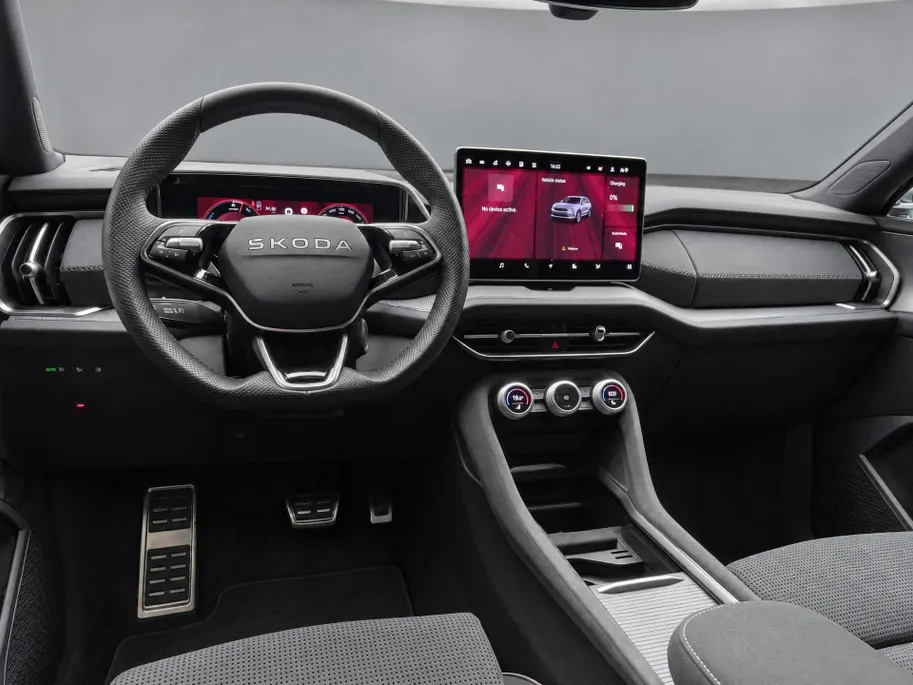 Škoda Kodiaq 1.5 TSI 204pk PHEV Sportline Business · Wegklapbare Trekhaak · 360 Camera · Apple/Android Car Play · Elek. Voorstoel · 19'' Inch · Garantie t/m 09-03-2030 of 100.000km