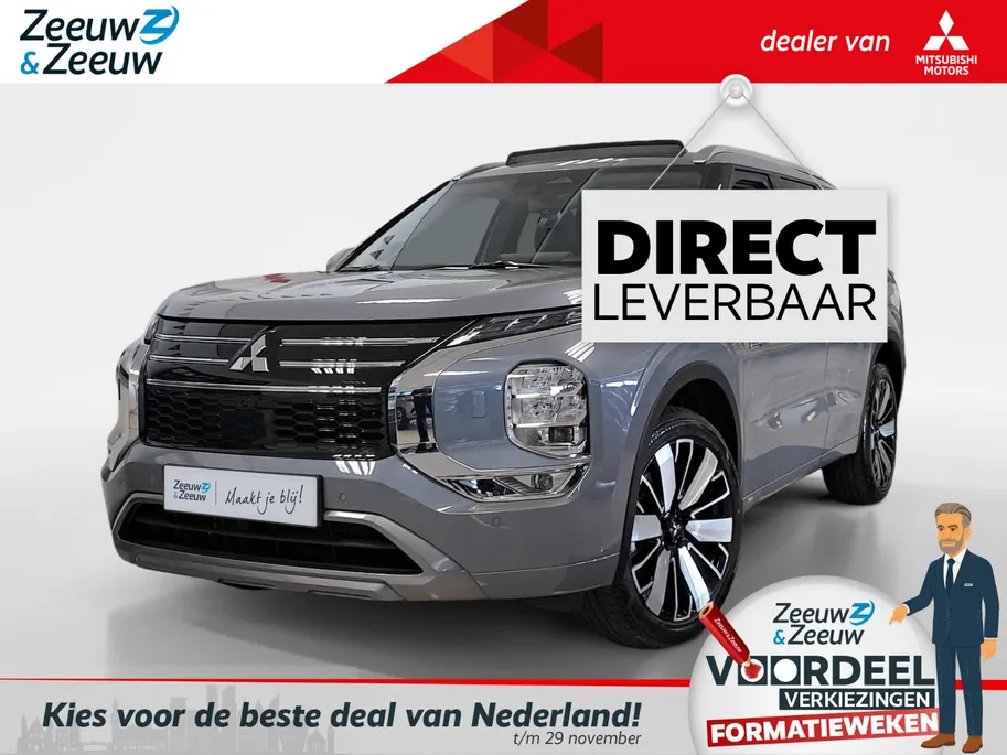 Mitsubishi Outlander 2.4 PHEV Instyle | 6000 EURO KORTING | NU DIRECT LEVEBAAR | 8 JAAR GARANTIE |