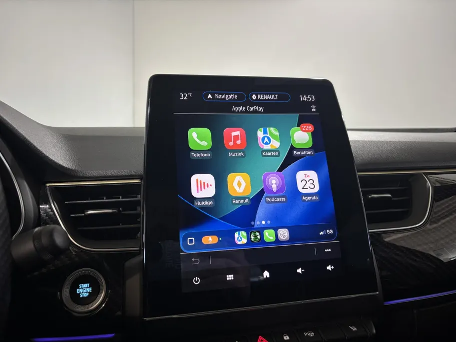 Renault Arkana 145PK E-Tech Hybrid E-Tech Engineered Automaat | 9,3' Navi | Digital Cockpit | Apple CarPlay/Android Auto | Climate Control | Adaptive Cruise Control | Full LED | Leder | Stoelverwarming |