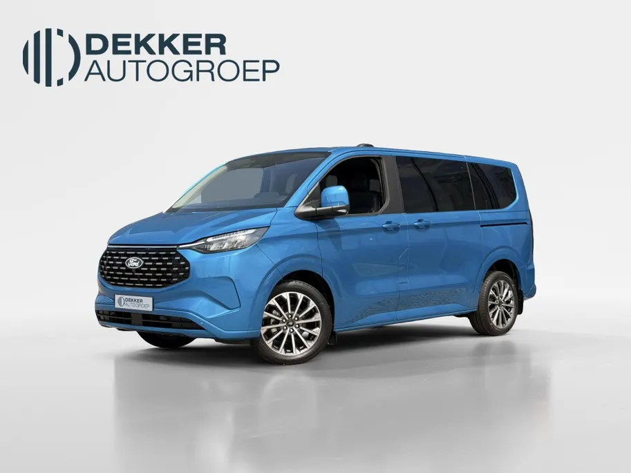 Ford Transit Custom Tourneo 340 L1H1 Titanium X 2.5 233pk PHEV e-CVT INCL BPM I ELEKTRISCHE TREKHAAK I WINTER PACK I DRIVER ASSIST PACK I 8 PERS I APPLE CARPLAY / ANDROID AUTO I