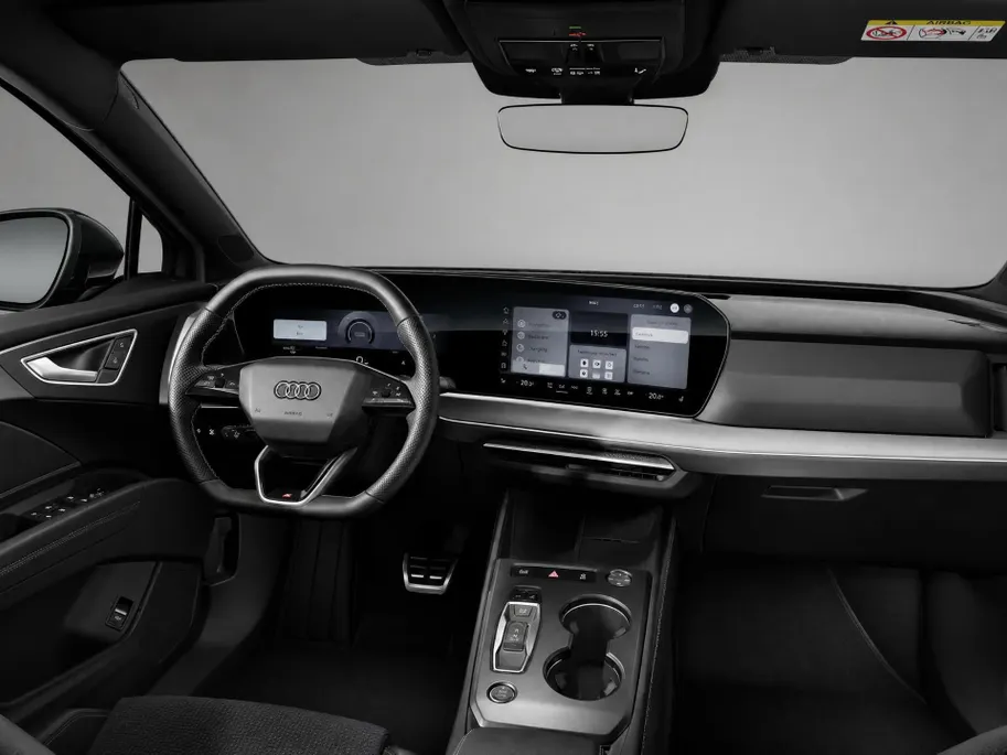 Audi Q4 Q4 S edition performance 82 kWh 286 PK · Glazen panoramadak · Trekhaak elek. wegklapbaar · Optiekpakket zwart