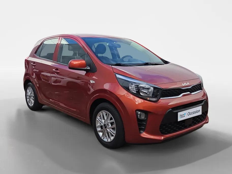 Kia Picanto 1.0i DynamicLine 1e Eigenaar | Dealer onderhouden | Camera | Apple Carplay & Android Auto | Metallic lak | Lichtmetalen velgen | Fabrieksgarantie | NAP
