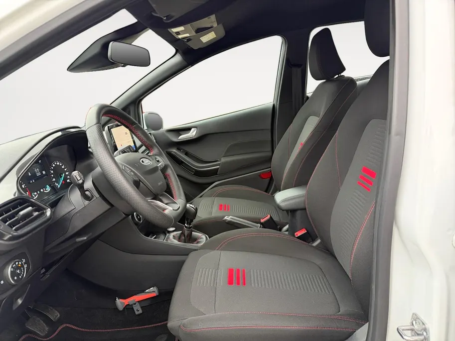 Ford Fiesta 1.0 EcoBoost Hybrid ST-Line | NL Auto | 1 eigenaar | Navigatie | Apple carplay & Android auto | Parkeersensor achter | Cruise control | Draadloos opladen mobiel | Bovag garantie |