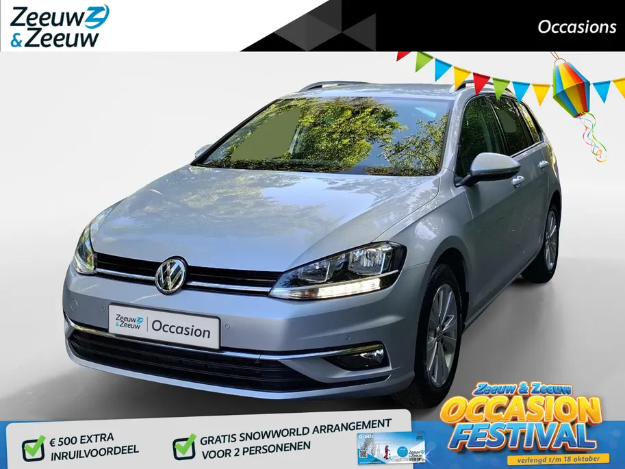Volkswagen Golf Variant 1.0 TSI Comfortline | TREKHAAK | LM VELGEN | CLIMATE | PARKEERSENSOREN | TELEFOON |