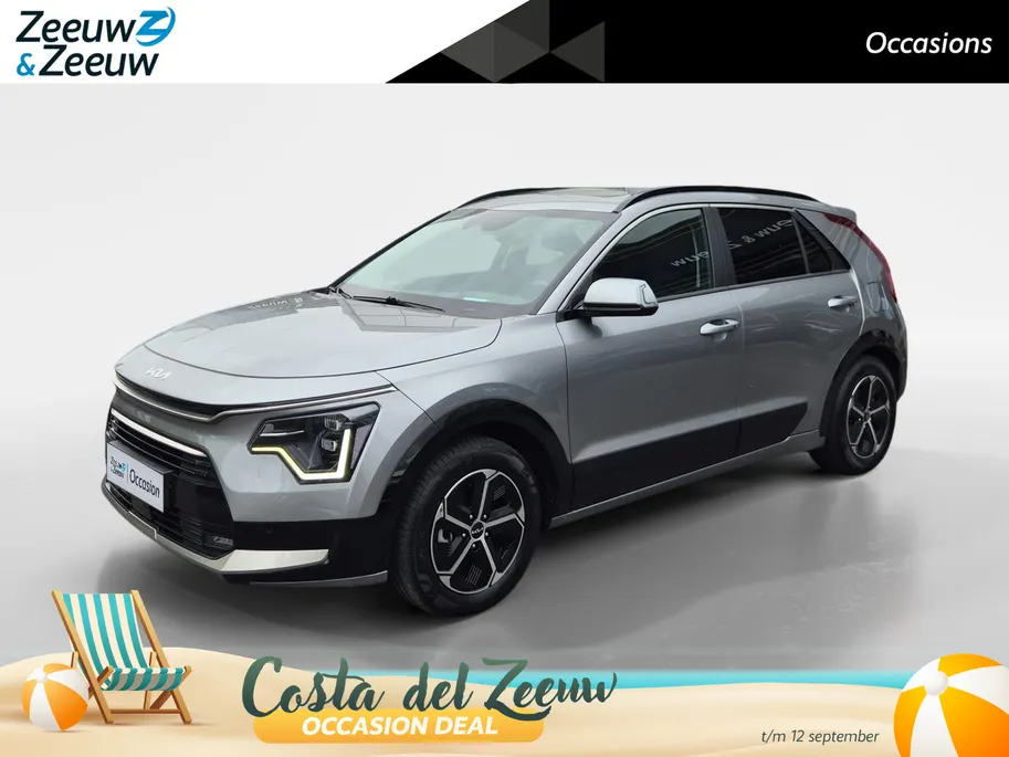 Kia Niro 1.6 GDi Hybrid DynamicPlusLine | Cruise Control | Climate Control | Open Dak | Camera | Stoelverwarming | Stuurverwarming | Elektrische Kofferbak | Trekhaak |