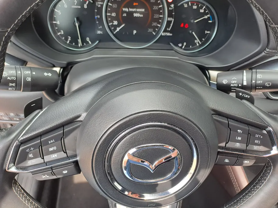 Mazda CX-5 2.5 SkyActiv-G 194 Signature AUTOMAAT | 360 Camera | Stoelverkoeling | Stoelverwarming | Adaptieve Cruise | Schuifdak | Elektr. Achterklep | Apple Carplay/Android Auto | Navigatie | Wegklapbare TREKHAAK