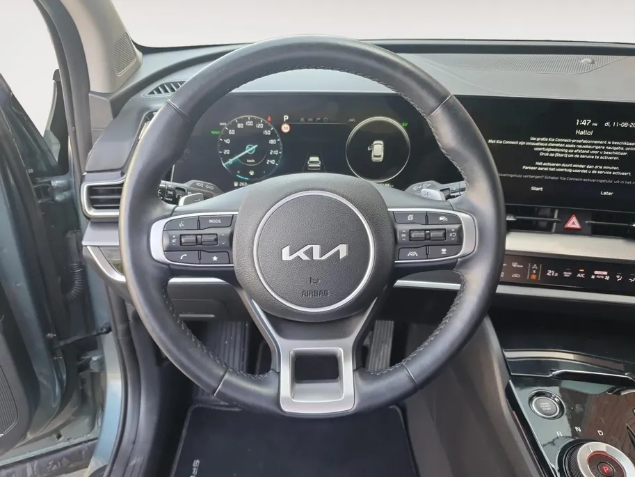 Kia Sportage 1.6T AWD Plug-In Hybride DynamicPlusLine | Stoel en stuurverwarming | Rondom Camera | Elektrisch bedienbare voorstoelen | Panorama schuifdak |